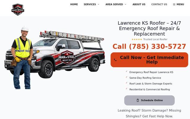 Man of Steel Roofing of Lawrence KS