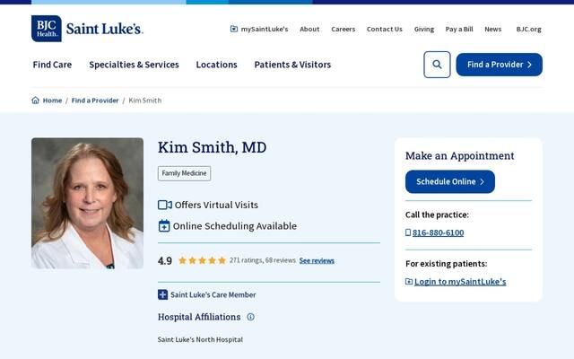 Kim K Smith, MD