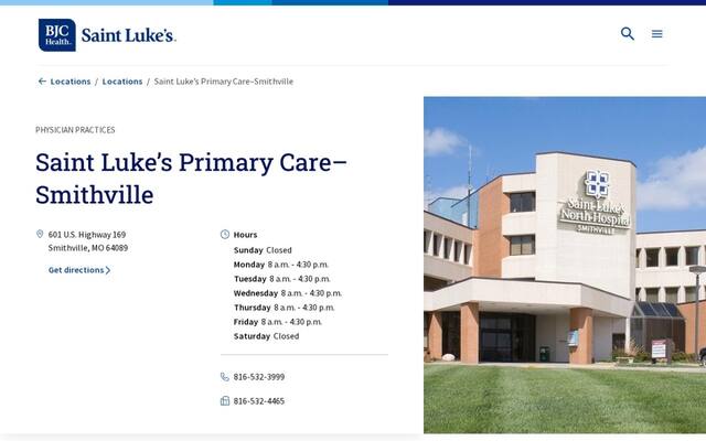 Saint Luke's Primary Care-Smithville