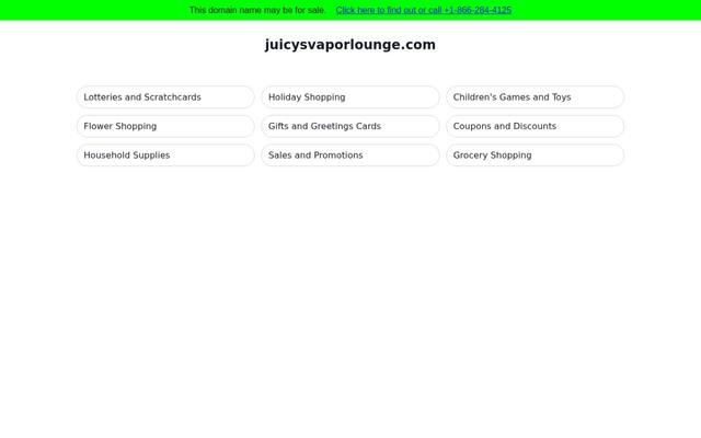 Juicy's Vapor Lounge