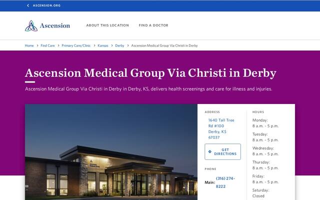 Ascension Medical Group Via Christi in Derby