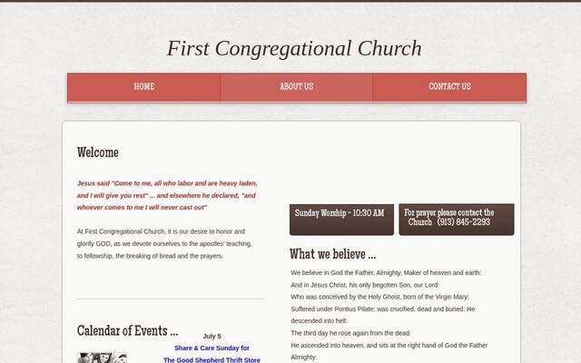 First Congregational Church