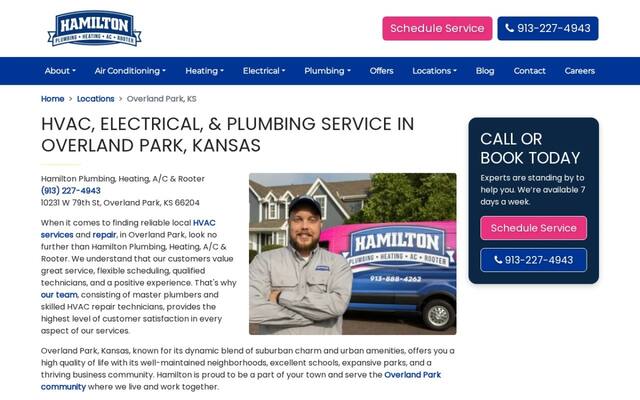 Hamilton Plumbing, Heating, A/C & Rooter