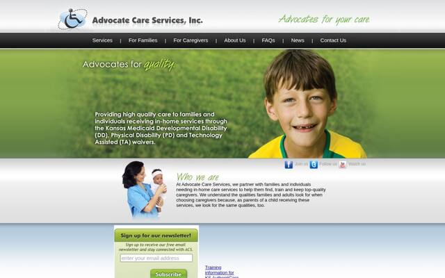 Advocate Care Services Inc