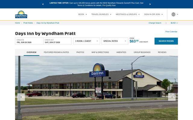Days Inn By Wyndham Pratt