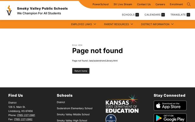 Lindsborg Elementary School Library