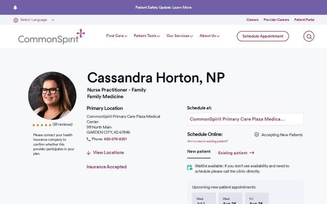 Cassy Horton, FNP