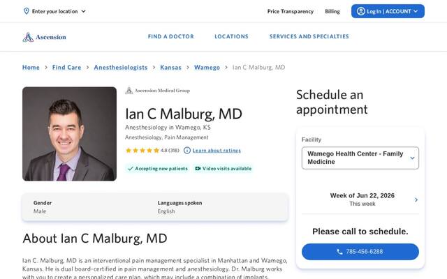 Ian C. Malburg, MD