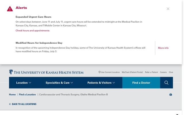 Olathe Health Kansas Heart and Lung Surgeons