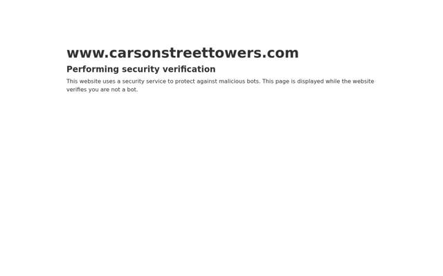 Carson Street Towers Apartments