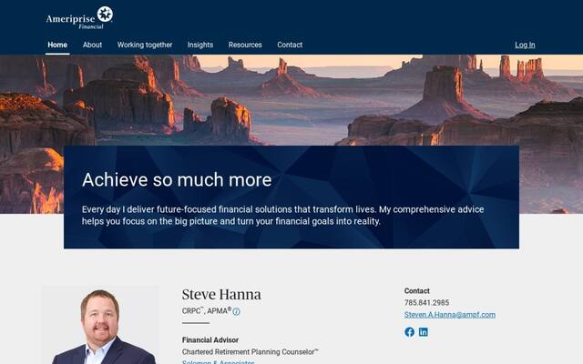 Steve Hanna - Ameriprise Financial Services, LLC