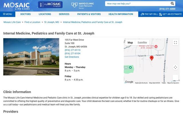 Mosaic Life Care at St. Joseph