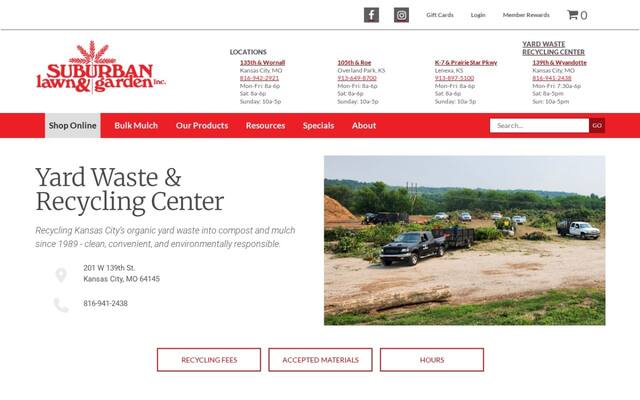 Suburban Lawn & Garden - Yardwaste Recycling