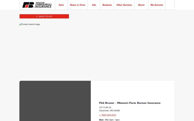 Phil Bruner - Missouri Farm Bureau Insurance