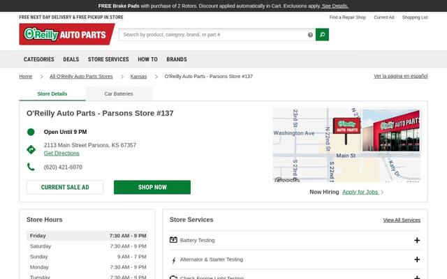 O'Reilly Auto Parts
