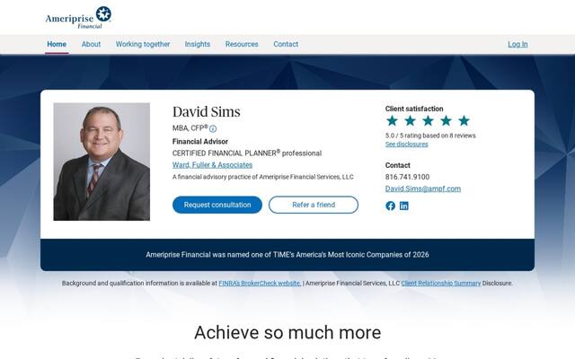 David Sims - Ameriprise Financial Services, LLC