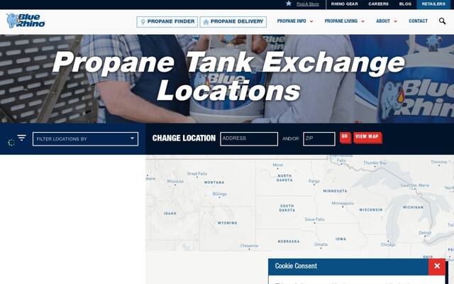Blue Rhino Propane Exchange