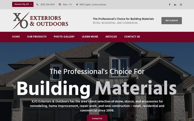 X/o Exteriors & Outdoors