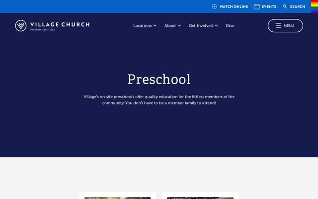 Village Preschool - Mission Campus