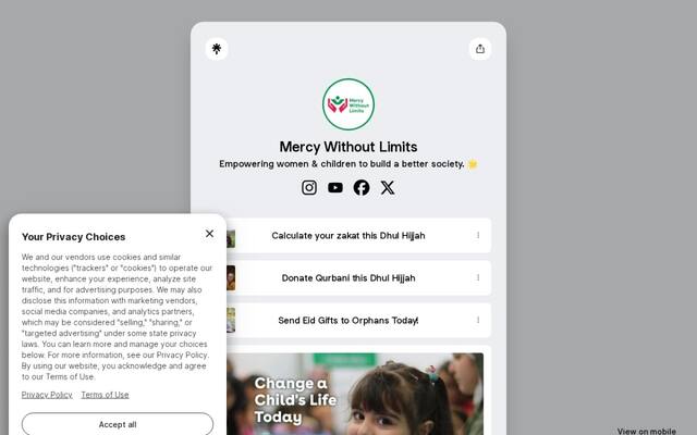 Mercy Without Limits