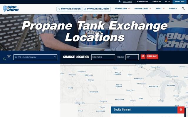 Blue Rhino Propane Exchange