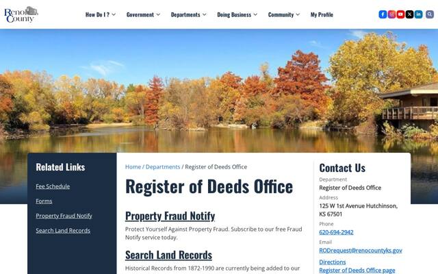 Reno County Register of Deeds