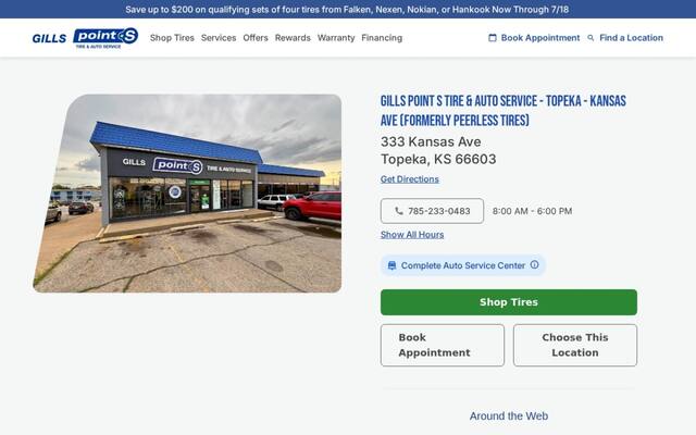 Gills Point S Tire & Auto Service