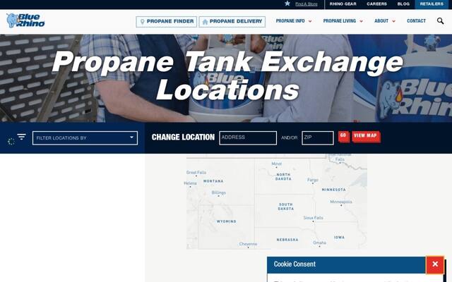 Blue Rhino Propane Exchange