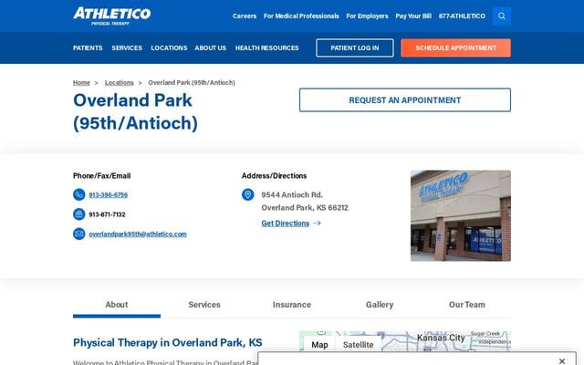 Athletico Physical Therapy - Overland Park (95th/Antioch)