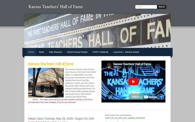 Kansas Teachers Hall of Fame and Gunfighters Wax Museum