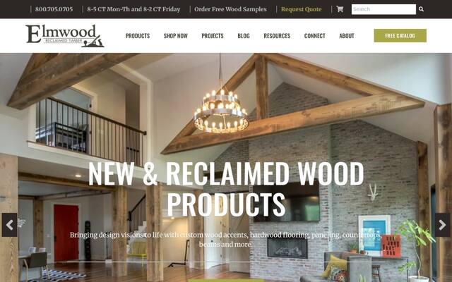 Elmwood Reclaimed Timber