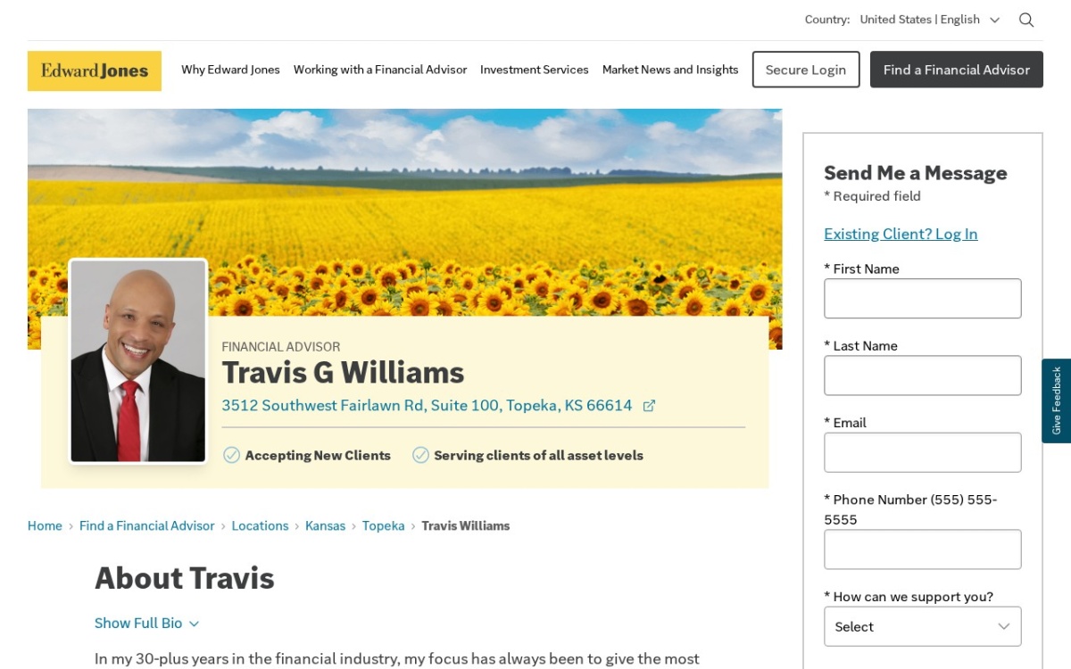 Travis G Williams