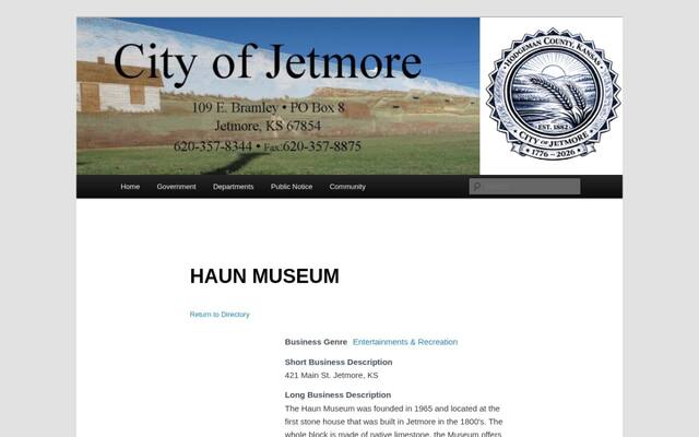 Haun Museum