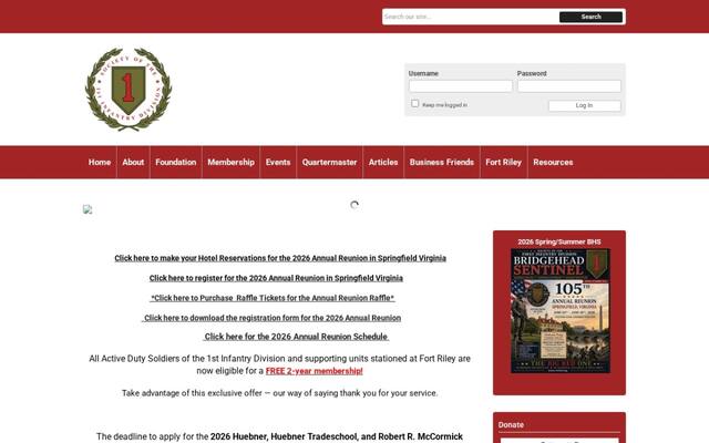 Society of the 1st Infantry Division