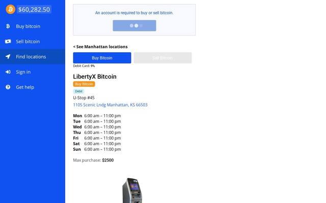 LibertyX Bitcoin ATM