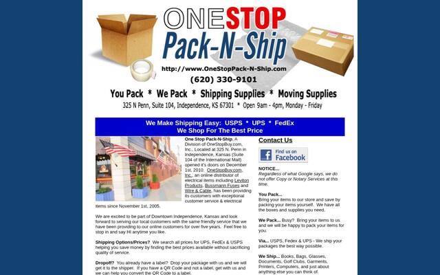 OneStop Pack-N-Ship