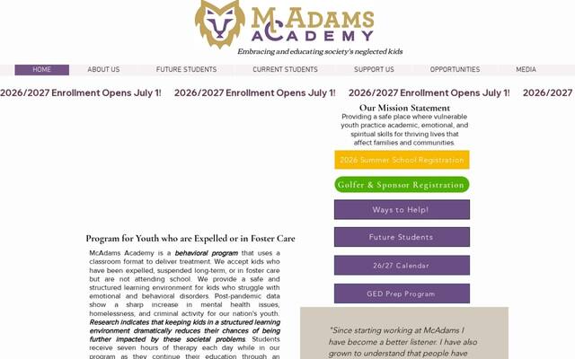 McAdams Academy
