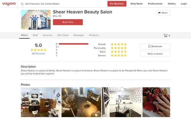 Shear Heaven Beauty Nook