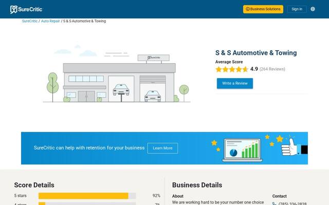 S & S Automotive & Towing