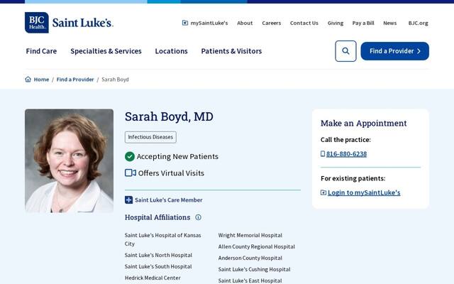 Sarah E Boyd, MD