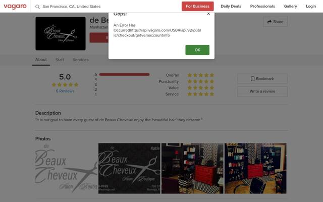De Beaux Cheveux Salon Boutique