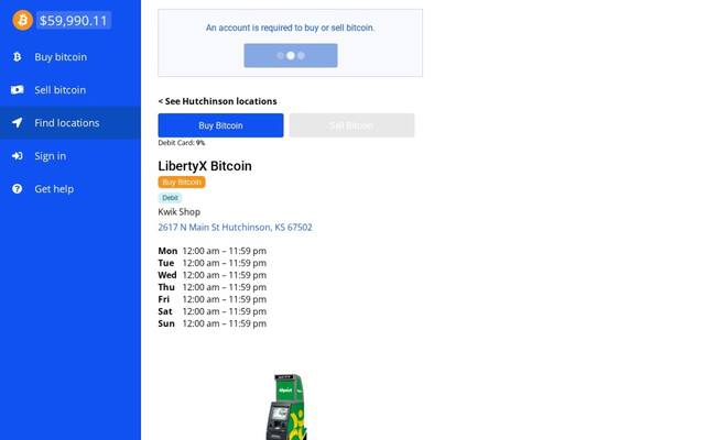 LibertyX Bitcoin ATM