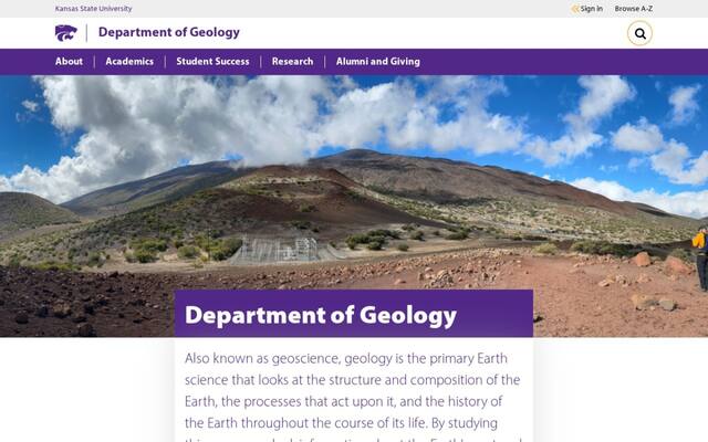 K-State Department of Geology