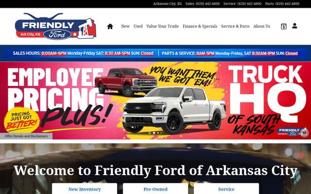 Friendly Ford of Arkansas City