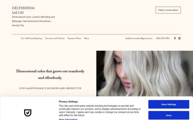 Delphinium Salon