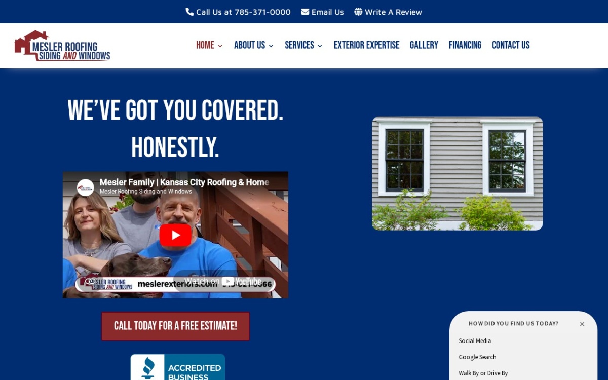 Mesler Roofing, Siding and Windows