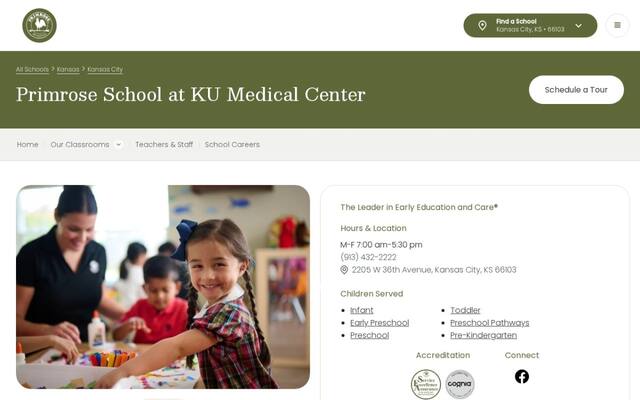 Primrose School at KU Medical Center