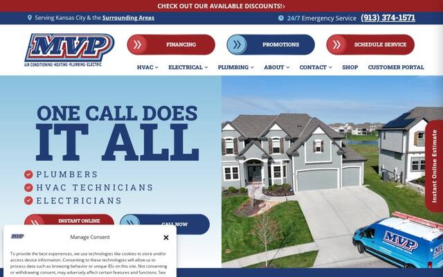 MVP Air Conditioning, Heating, Plumbing & Electric