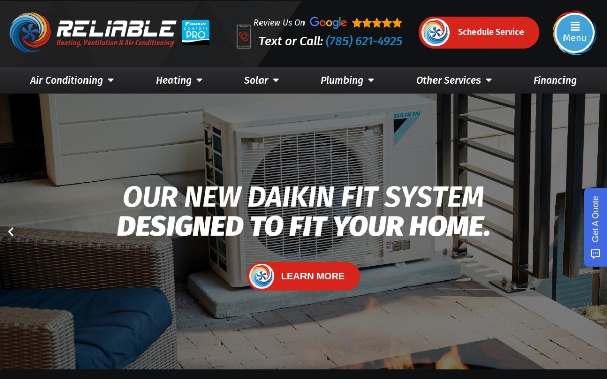 Reliable Heating, Ventilation and Air Conditioning