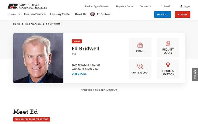 Farm Bureau Financial Services: Ed Bridwell